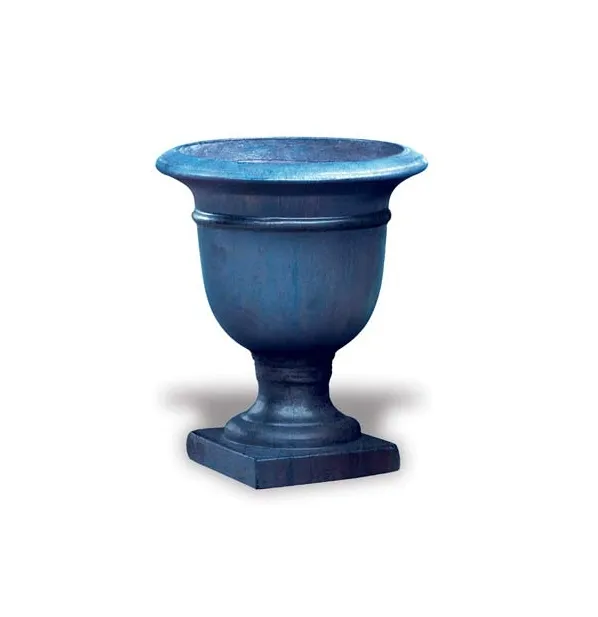 Beldon urn tráng men hoàn thiện Cách sử dụng cho trong nhà và ngoài trời làm bằng gốm có nguồn gốc tự nhiên từ Việt Nam chậu hoa lớn nồi nhỏ