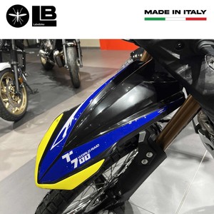 Adesivi 3D Blu per Parafango Alto per Yamaha Tenere 700 World Raid, Decorazioni Personalizzate per Moto e Casco - Product Image 2
