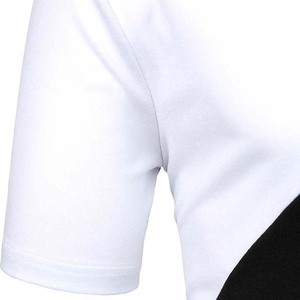 Polos de algodón 100%, ropa informal de manga corta, ropa ajustada para hombre, camisetas Polo de talla grande para hombre, diseño OEM de Color en contraste - Product Image 4