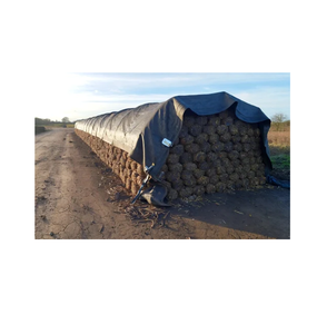 Bâche de protection extérieure en HDPE pour briquettes de biomasse, résistante à l'humidité, longue durée de vie, pour le stockage et le transport - Product Image 3
