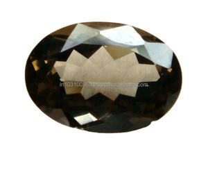Cuarzo Ahumado Natural, Corte Ovalado Facetado, Gema Preciosa Suelta con Propiedades Curativas, Tamaño Personalizado, Piedra Natural para Joyería, Uso a Granel OEM - Product Image 6
