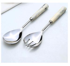 Ustensiles en bois pur Ustensile de cuisine en bois SERVEUR À SALADE EN BOIS ENSEMBLE DE 2 KETCHENWAR UNIQUE FAIT À LA MAIN - Product Image 6