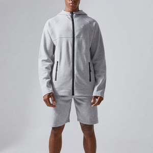 Casual Lounge Wear Hoodie and Shorts Outfit for Men Comfortable Hoodie with Shorts <b>Set</b> for Men - Product Image 1
