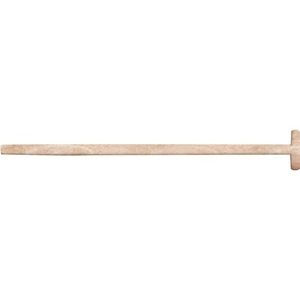 DIN 20152 Spade Handle 1000 mm Length 40 mm Diameter Bent T-handle Ash with Cone LFFERT <b>Garden</b> Hand <b>Tools</b> - Product Image 1