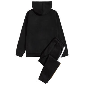 Conjunto Deportivo de Invierno para Hombre, Diseño Personalizado, Ropa Deportiva, Sudadera con Capucha de Forro Polar, Pantalones Joggers Casuales - Product Image 2