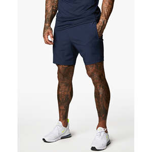 Pantalones Cortos Deportivos Casuales de Alta Calidad de Poliéster/Algodón, Estilo Vintage, con Logotipo Personalizado, para Correr, Atletismo, Fitness, para Hombre - Product Image 6