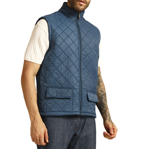 Men's Custom Logo Breathable Puffer Vest - High-Quality Solid Sleeveless Regular Size Puffer Vest Warm Casual Men Gilet Vest - Product Image 5