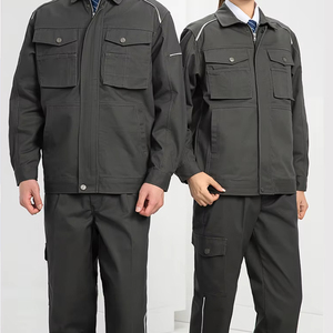 Overol Unisex para Mecánico, Ropa de Trabajo, Chaqueta, Pantalones, Protección Contra Incendios, Alta Visibilidad, Poliéster, Uniformes de Seguridad para Trabajo en Caliente - Product Image 2