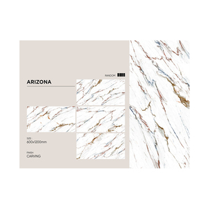 Azulejos esmaltados pulidos de porcelana India para uso en interiores y exteriores Tallado Premium 600X1200 Mm Azulejos de piso de habitación - Product Image 6