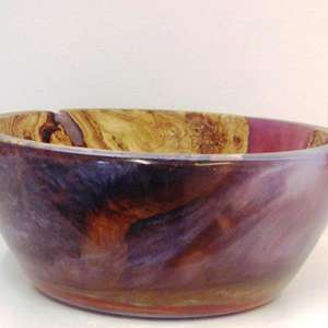 Tazón de madera de resina roja personalizable hecho a mano en la India respetuoso con el medio ambiente Apto para lavavajillas estilo clásico para ocasiones de fiesta - Product Image 5