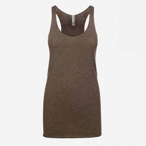 เสื้อกล้ามสายเว้าเรเซอร์แบคของผู้หญิงผ้าสามผสม - Product Image 1