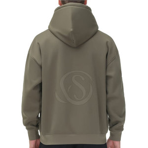 Custom Design High Quality 100% Cotton Solid <b>Pullover</b> <b>Men</b> Hoodies Casual Winter Clothing Quick Dry Breathable - Product Image 6