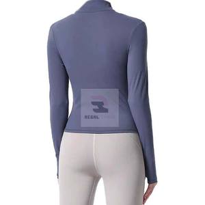 Hauts de yoga pour femmes à manches longues Gym Running Fitness Hoodies - Product Image 2