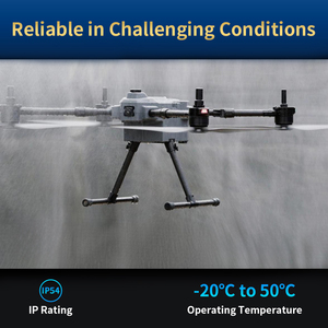 Drone de nettoyage haute pression électrique professionnel en alliage d'aluminium BROUAV C10 pour le nettoyage des fenêtres de bâtiments et le lavage de voitures - Product Image 5