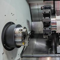 Centro de Torneado y Fresado CNC de Doble Husillo con Mecanizado de Doble Husillo en el Lado Contrario para Piezas de Alta Concentricidad