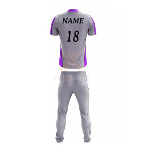 Vêtements de sport respirants et écologiques, uniforme de cricket - Haute qualité, couleurs et tailles personnalisables, service OEM, nouveau design - Product Image 3