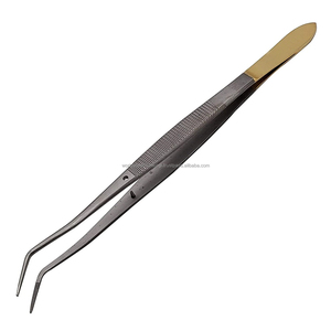 Pinzas Angulares Meriam College con Punta Serrada, Juego de 3 Instrumentos Quirúrgicos Dentales de Acero Inoxidable, Herramientas de Precisión Manuales ISO13485 - Product Image 5