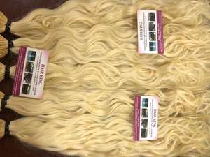 10A 12A Grade Raw Non Transformés Vierge Remy Indien Extension de Cheveux Naturel Crépus Bouclés Sans Couture Bundles 1kg Fabricant - Product Image 2