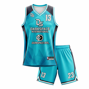 Uniforme de entrenamiento de baloncesto juvenil para hombres de alta calidad Color único y diseño personalizado Venta caliente Conjunto deportivo de alta intensidad - Product Image 2