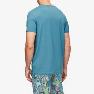 Nouveau été 2023 impression Logo tissu col rond hommes t-shirt vêtements hommes moderne/ajusté t-shirts - Product Image 4