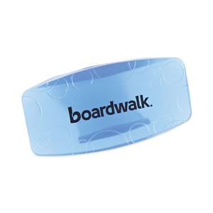 Clip desechable para inodoro estilo sencillo Boardwalk, aroma a flor de algodón azul, plástico ABS EVA, 12 unidades/caja, 6 cajas/caja de cartón para hoteles - Product Image 1