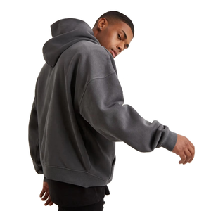 Sweat à capuche imperméable à manches longues pour hommes, sweat à capuche d'hiver pour hommes, pull à capuche avec poche kangourou - Product Image 4