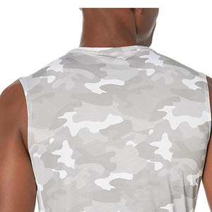 Débardeur de sport pour homme avec logo personnalisé, taille plus, séchage rapide, anti-boulochage, polyester/coton, dernier design - Product Image 4