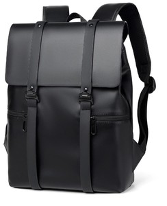 New Fashion PU Leather Waterproof Laptop RFID Zipper Large Capacity Oversized <b>USB</b> <b>Charging</b> <b>Port</b> Polyester Portable Business - Product Image 6