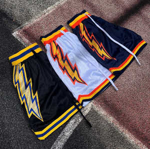 Pantalones Cortos de Malla Personalizados con Cordón Largo, 100% Poliéster, Malla Gruesa y Resistente, Pantalones Cortos de Baloncesto para Hombre, los Mejores Pantalones Cortos de Moda - Product Image 2