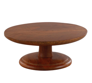 Wooden <b>Cake</b> Stand Natural Perfect for Home Decoration party kitchenware Round Best Quality <b>Wood</b> <b>Cake</b> Stand - Product Image 1