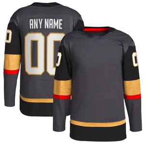 Maillots de hockey en mesh à impression numérique personnalisée, service OEM pour vêtements de hockey sur glace, Spandex/Coton, haute qualité - Product Image 5