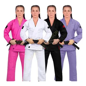 Kemer Bjj Jiu Jitsu Judo Gi Jiu Jitsu Bjj Kimono toptan özel Logo Judo kıyafeti Kimono jiu-jitsu Gi Bjj