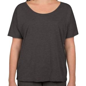 Camiseta de manga corta de algodón con cuello en V para mujer, ajustada, elástica, cómoda, informal, suave, transpirable, de color sólido, a la moda, para verano - Product Image 1