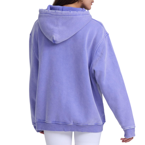 Jersey suave-Diseño de gran tamaño de moda, ropa de día acogedora, ideal para todas las estaciones, fácil de estilizar-Sudadera con capucha para mujer - Product Image 2
