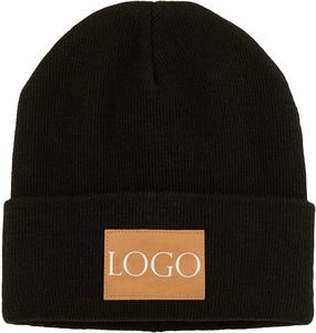 Gorro de Invierno de Punto Grueso y Cálido para Exteriores, Unisex, con Logotipo Personalizado de Diseñador OEM, Secado Rápido, Calidad Premium, Logotipo Personalizado Estampado en Jacquard - Product Image 4