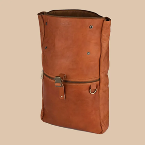 Mochila de cuero de lujo de alta calidad para mujer, mochila de viaje informal ligera de gran capacidad con logotipo personalizado en 2025 - Product Image 3