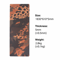 Tapete de Yoga Personalizado de Alta Calidad, Biodegradable y Ecológico, Hecho de Corcho y Caucho Natural, Unisex, 1830x610mm, OEM ODM