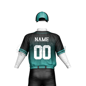 L'uniforme de baseball de qualité supérieure présente des coutures renforcées et une coupe athlétique idéale pour l'entraînement et la pratique du jeu compétitif - Product Image 3