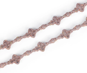 Collar de Oro Rosa de 14k con Moissanita VVS1 y Colgante de Corte Princesa, Pasa el Test de Diamantes, Plata de Ley - Product Image 3