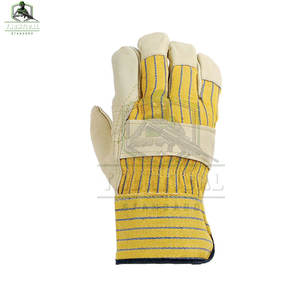 New Design Men's Safety Gloves-Leather High Quality Comfortable & Lightweight Breathable Flexible <b>Silicone</b>-free Customized Logo - Product Image 3