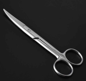 กรรไกรผ่าตัดสเตนเลสสตีลสำหรับสัตวแพทย์เครื่องมือทำเนื้อเยื่ออ่อนแบบแมนนวลสำหรับการตัดขนสัตว์เลี้ยง - Product Image 1