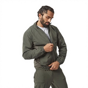 High Quality Custom Print Tracksuit for Men Sports Jogging Suit Wholesale OEM Supplier Lightweight Quick Dry - Product Image 1