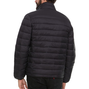 Veste matelassée High Street pour hommes de marque personnalisée 100% polyester léger matelassé fermeture éclair complète imperméable et coupe-vent pour l'hiver - Product Image 6
