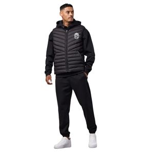 Gilet noir sans manches, veste légère isolée, chauffe-corps pour hommes et femmes, décontracté, extérieur, toutes saisons - Product Image 6