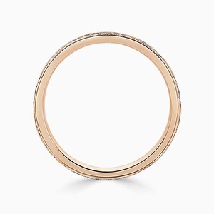 โรสโกลด์รอบตัดที่ยอดเยี่ยม CVD Lab ปลูกเพชรวงนิรันดร์เต็มแหวนปรับแต่งการออกแบบตามแหวนตั้งค่าช่องขนาด - Product Image 2