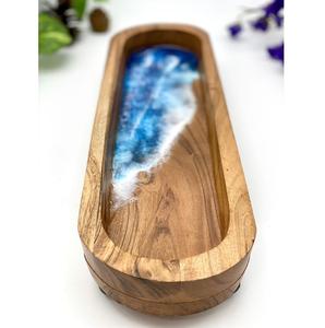 Bandeja de Servicio de Resina Moderna y Elegante de Alta Demanda, Bandeja Decorativa Personalizable Multifuncional Ligera para Todo el Mundo - Product Image 3