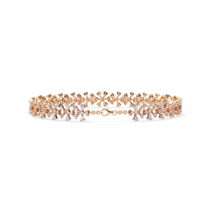 Fabulous 18K <b>Gold</b> Lab Grown Diamond Bracelet & <b>Bangle</b> - Product Image 5