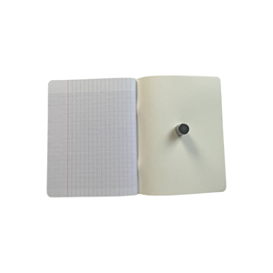 Cahier d'exercices à motif de vagues jaunes pour l'apprentissage des mathématiques et les notes scolaires des élèves - Product Image 3