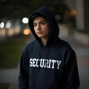 Sweat-shirt à capuche en molleton de coton avec logo personnalisé et options OEM/ODM - Product Image 5