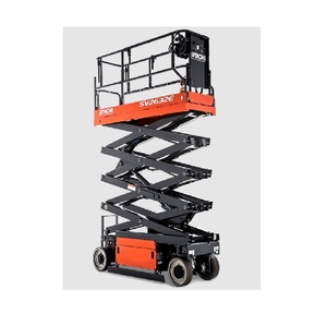 Plataforma elevadora de tijera eléctrica de 19 pies a 25 pies a la venta Ideal para elevación de trabajo ligero a precio económico - Product Image 3